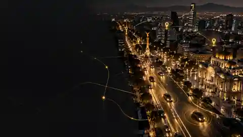 Ciudad conectada con actividad de LinKerGo